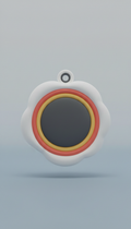 Soft Cloud Circle Pet ID Tag